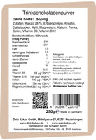 Dein Kakao Doping 250g Dose + 20g Einzelpackung