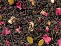 neu Schwarzteemischung Pistazie-Marzipan aromatisiert