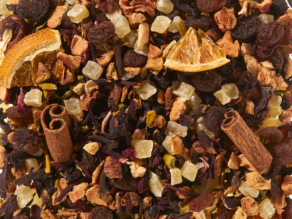 neu Früchteteemischung Früchtepunsch Orangen-Rum-Note aromatisiert