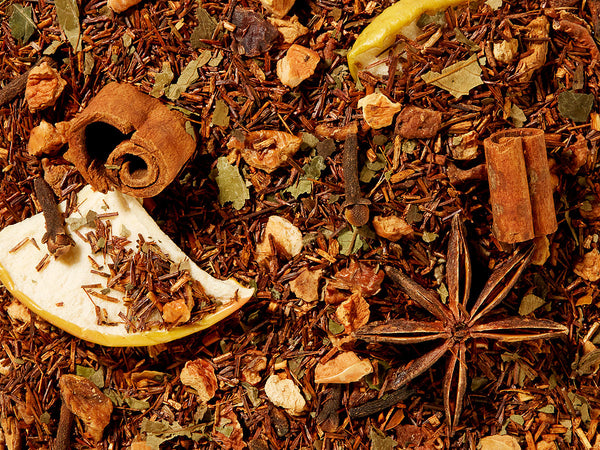 Rotbuschteemischung Bratapfel/ Eierlikör [Bratapfel-Eierpunsch-Note] aromatisiert