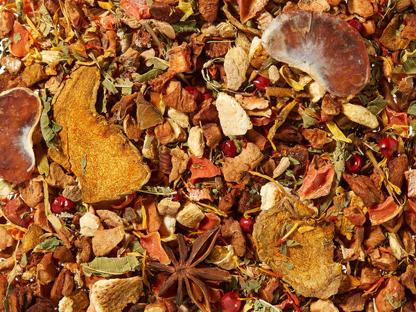 neu Gewürzteemischung Mandarine-Manuka-Kurkuma Mandarinen-Honig- Note aromatisiert