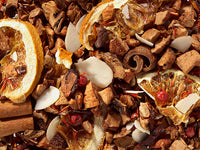 neu Früchteteemischung Fruchtengel (Orange-Marzipan-Schoko-Note) aromatisiert