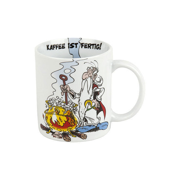 Becher Asterix - Kaffee ist fertig!