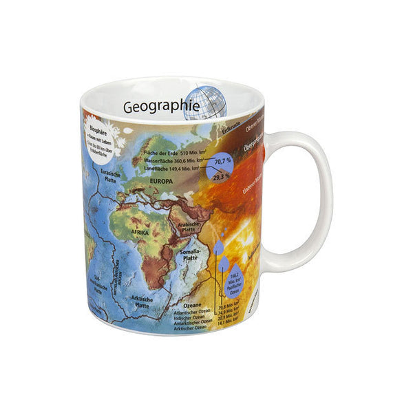 Becher Geographie 0,5 ltr