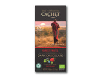 Zartbitterschokolade, 57 %, Bio mit Waldfrüchten, 100 g
