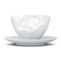 Fiftyeight Kaffee Tasse "Verpennt" weiß, 200 ml Porzellan T_01_45_01