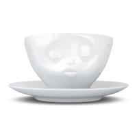 Fiftyeight Kaffee Tasse Küssend weiß, 200 ml Porzellan T_01_42_01