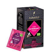 neu  Waldkobold®  Früchtetee, aromatisiert *aus kontrollierten Anbau  15 Stück Pyramidenbeutel / Aufgussbeutel x 2,5 g aus kontrollierten  Anbau