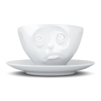 Fiftyeight Kaffee Tasse och Bitte weiß, 200 ml Porzellan T_01_44_01